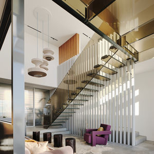 straight staircase