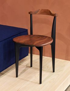 Scandinavian design chair / oak / birch / walnut