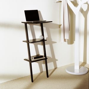 Scandinavian design computer table / wooden / wooden base / rectangular