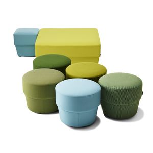 contemporary pouf