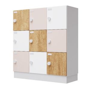 wooden locker