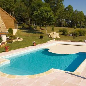 polymer block swimming pool