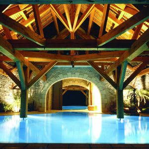 polymer block swimming pool