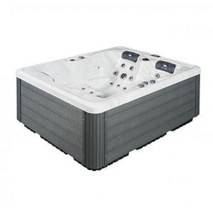 above-ground hot tub