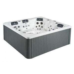 above-ground hot tub