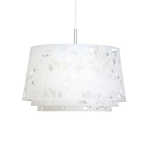 pendant lamp / contemporary / aluminum / acrylic