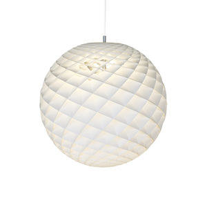 pendant lamp / contemporary / chrome-plated brass / acrylic