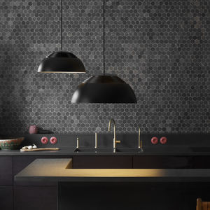 pendant lamp / contemporary / aluminum / steel