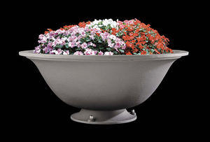 cast iron planter / round / traditional / for public spaces