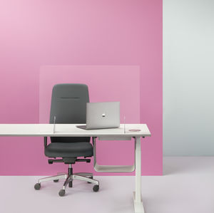 desk mounted office divider 1