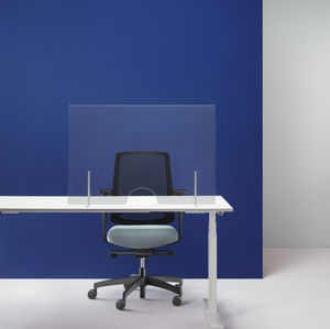 desk mounted office divider 1