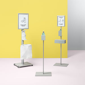 floor-standing disinfectant dispenser 1