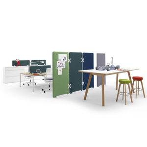 floor-mounted office divider