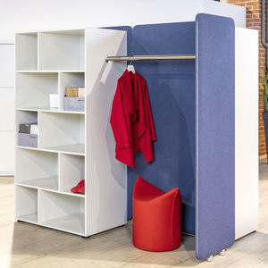 floor-mounted office divider