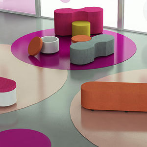 contemporary pouf