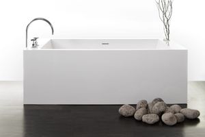 free-standing bathtub / composite / double