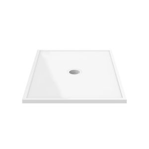 square shower base
