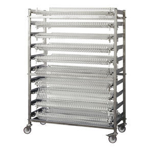 commercial kitchen service trolley