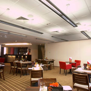 mineral wool suspended ceiling / tile / acoustic / 100% recyclable