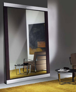 wall-mounted mirror