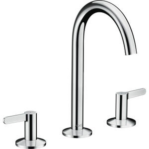 double-handle washbasin mixer tap