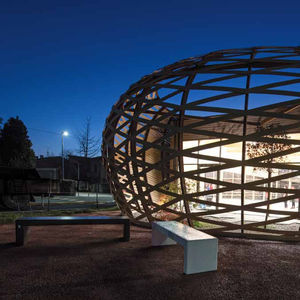 contemporary public bench 1
