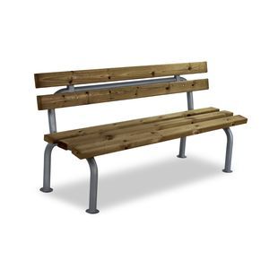 traditional public bench