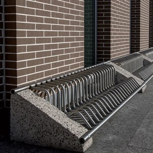 floor-mounted bike rack