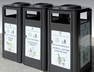 public trash can