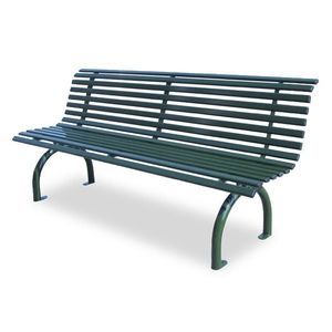 contemporary public bench
