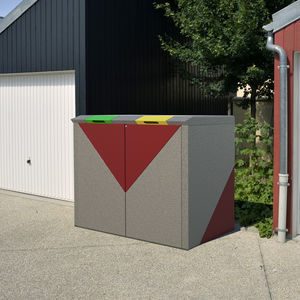home trash bin enclosure
