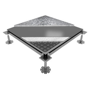 steel raised access floor