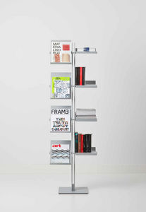 self-supporting brochures rack