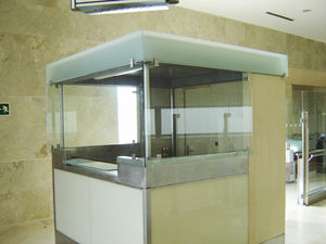 tempered glass panel