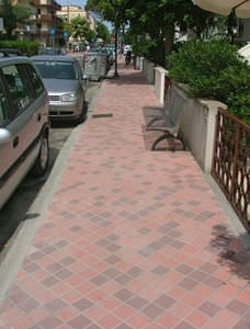 outdoor tile / for floors / engineered stone / polished