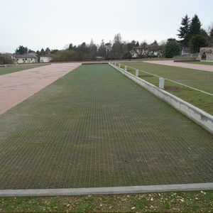 plastic grass grid