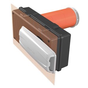 sound-absorbing window vent