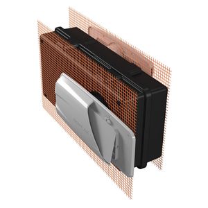 wall-mounted air vent