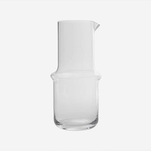 blown glass carafe
