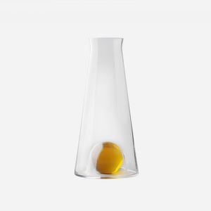 blown glass carafe