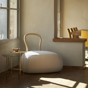 contemporary fireside chair