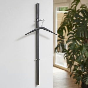 wall-mounted coat hanger rack