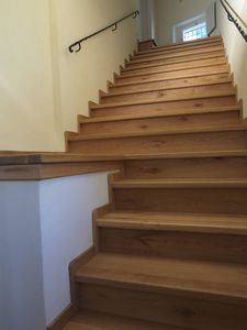 straight staircase