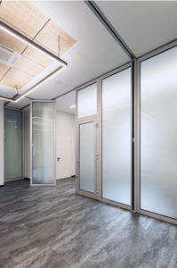 sliding and stacking partition