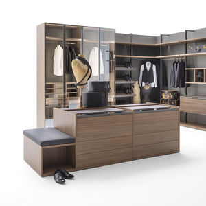modular walk-in wardrobe
