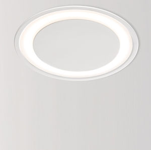 recessed downlight / LED / round / aluminum
