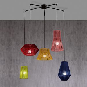 pendant lamp / contemporary / metal