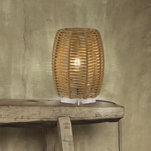 table lamp / contemporary / metal / rope