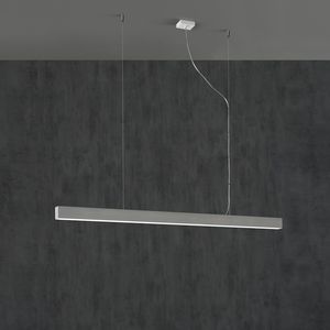 pendant lamp / minimalist design / aluminum / polycarbonate