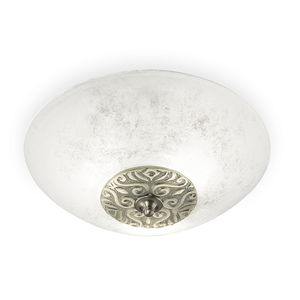 traditional ceiling light / glass / incandescent / home